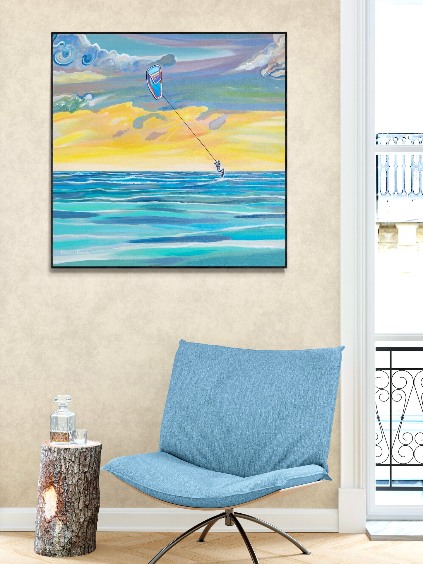 'Best Of Both Worlds' canvas print