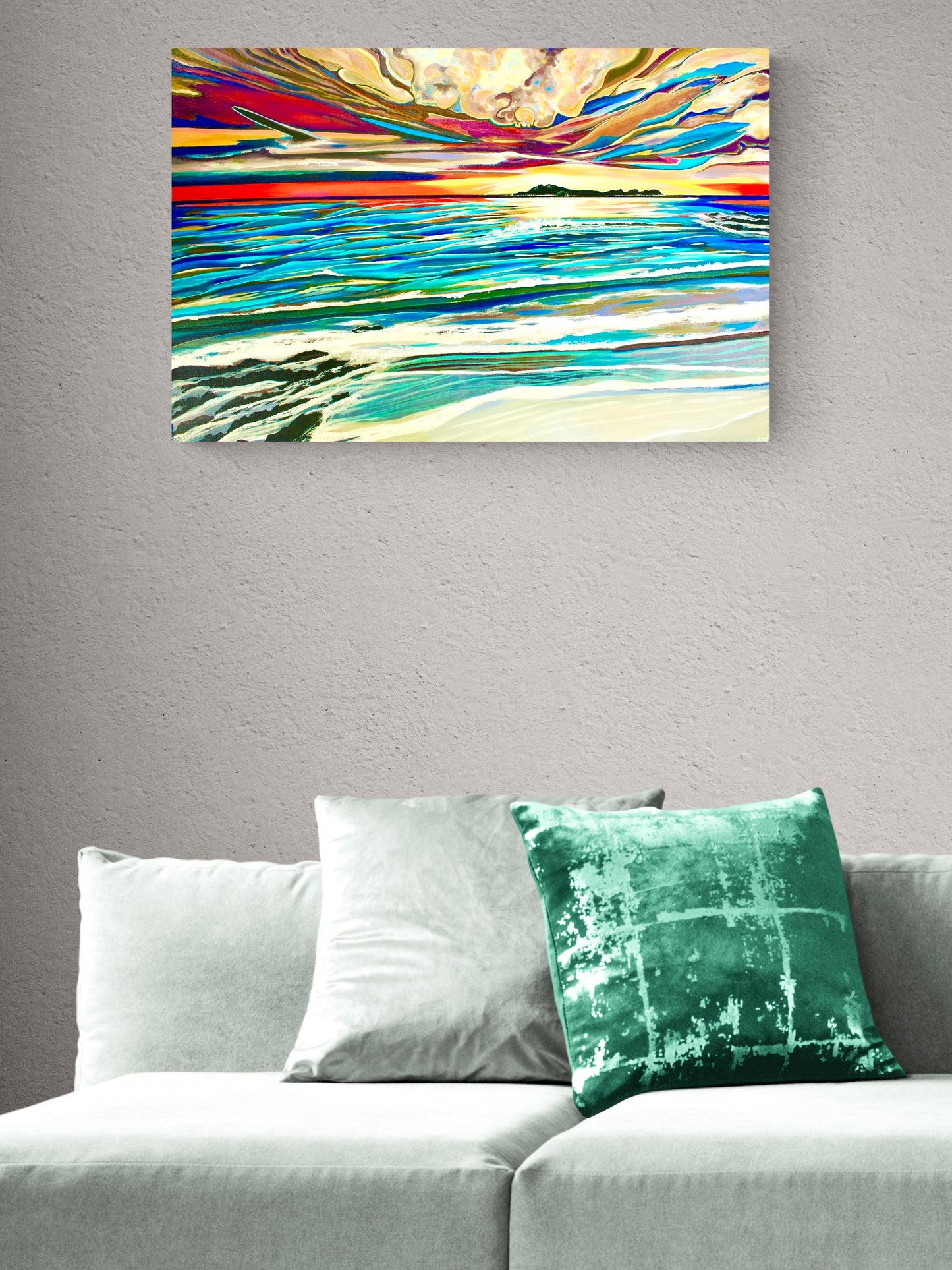 'Majestic Morning' acrylic print