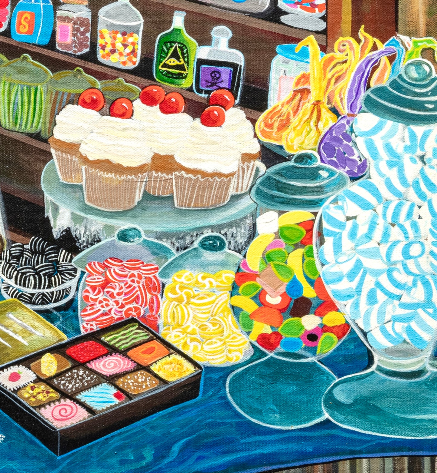 'Seduction of Indulgence' acrylic print