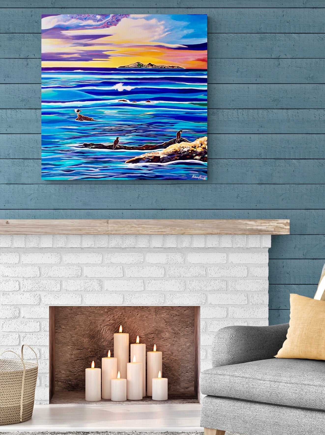 'Holm Sweet Holm' acrylic print