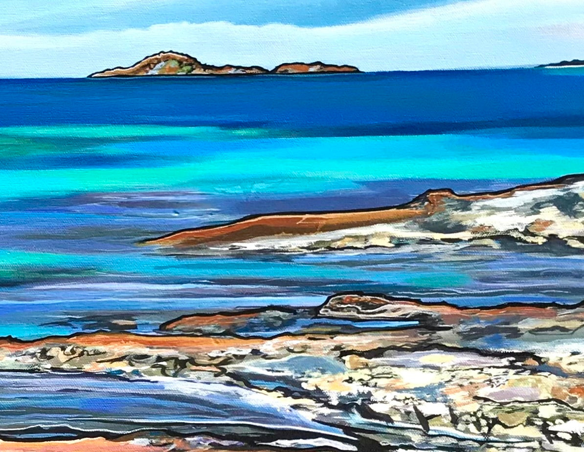 'Life At Sisters' acrylic print