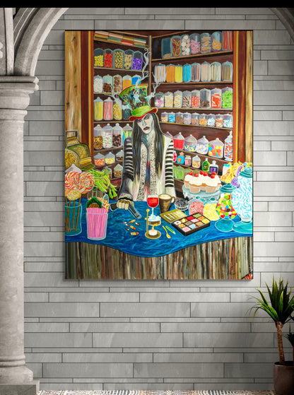 'Seduction of Indulgence' acrylic print