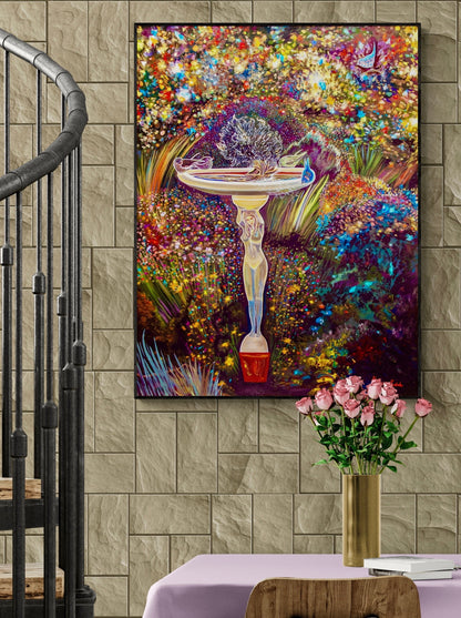 'Revive My Soul' canvas print