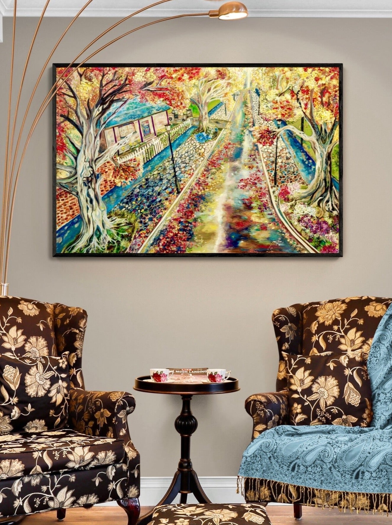 'Victoria Street, Ulverstone' canvas print