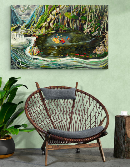 'Down By The River' acrylic print