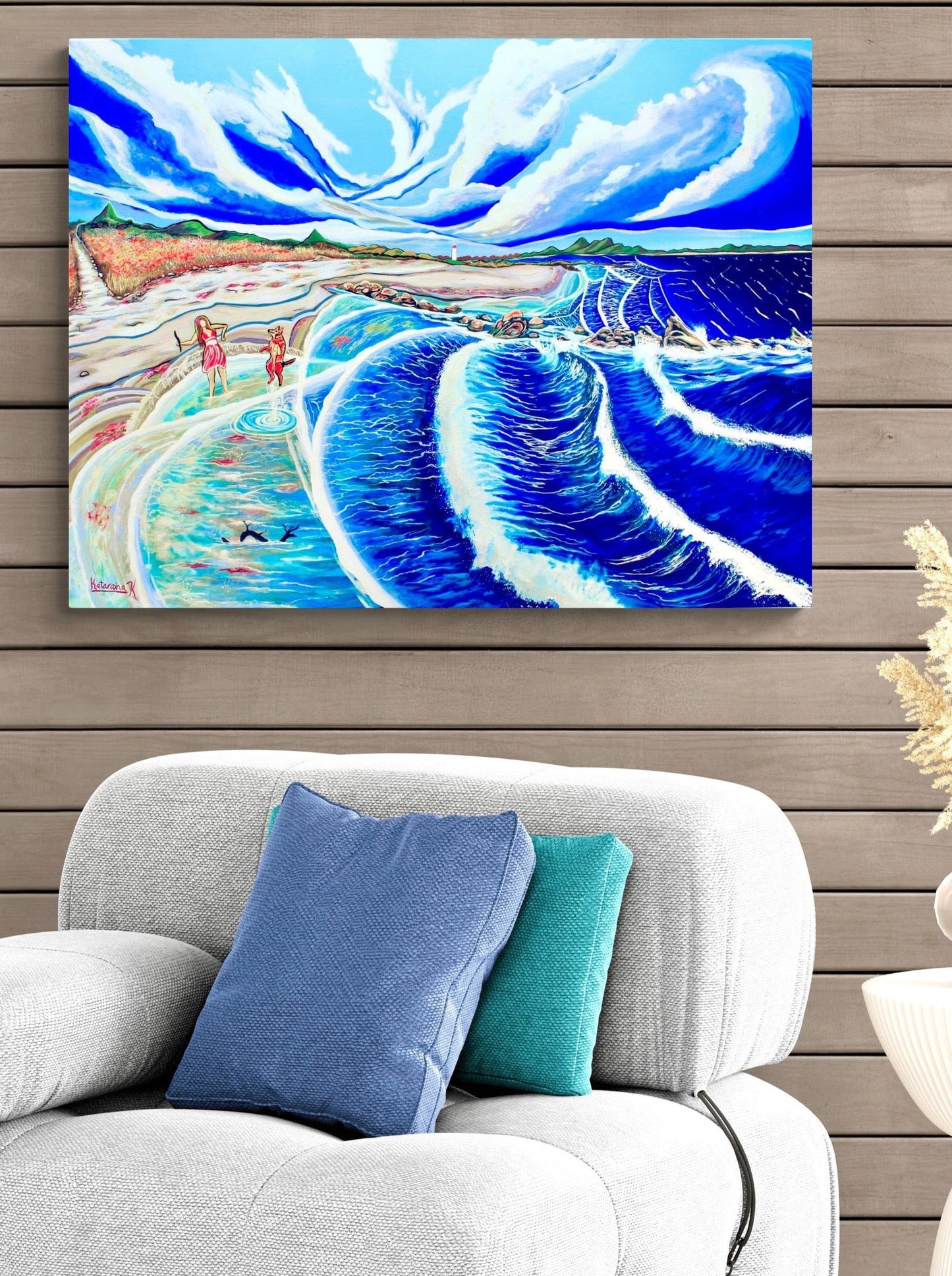 'Free and Alive' acrylic print