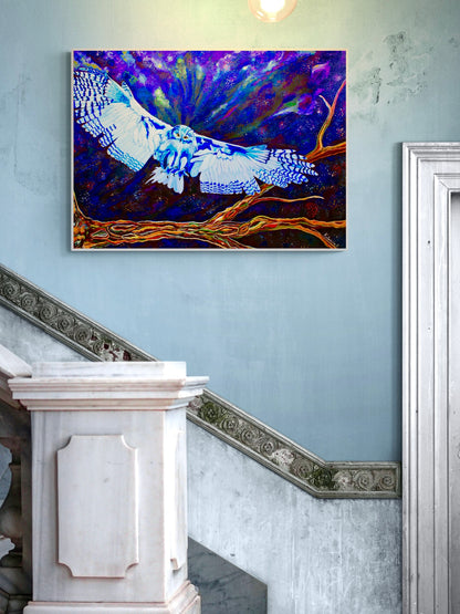 'Night-Life' canvas print