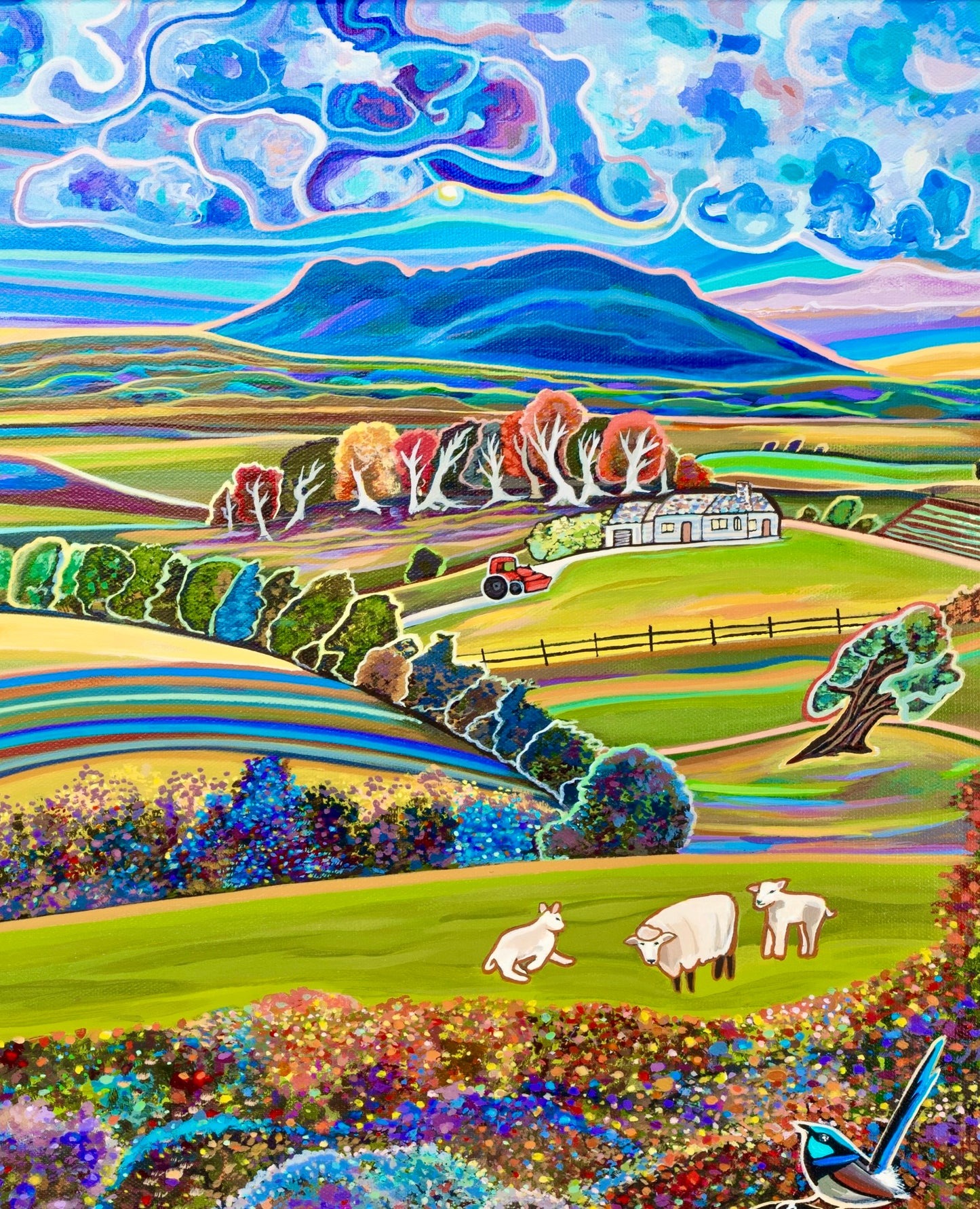 'Quaint Lil Quamby' acrylic print