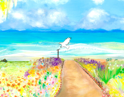 'Live And Let Live' acrylic print