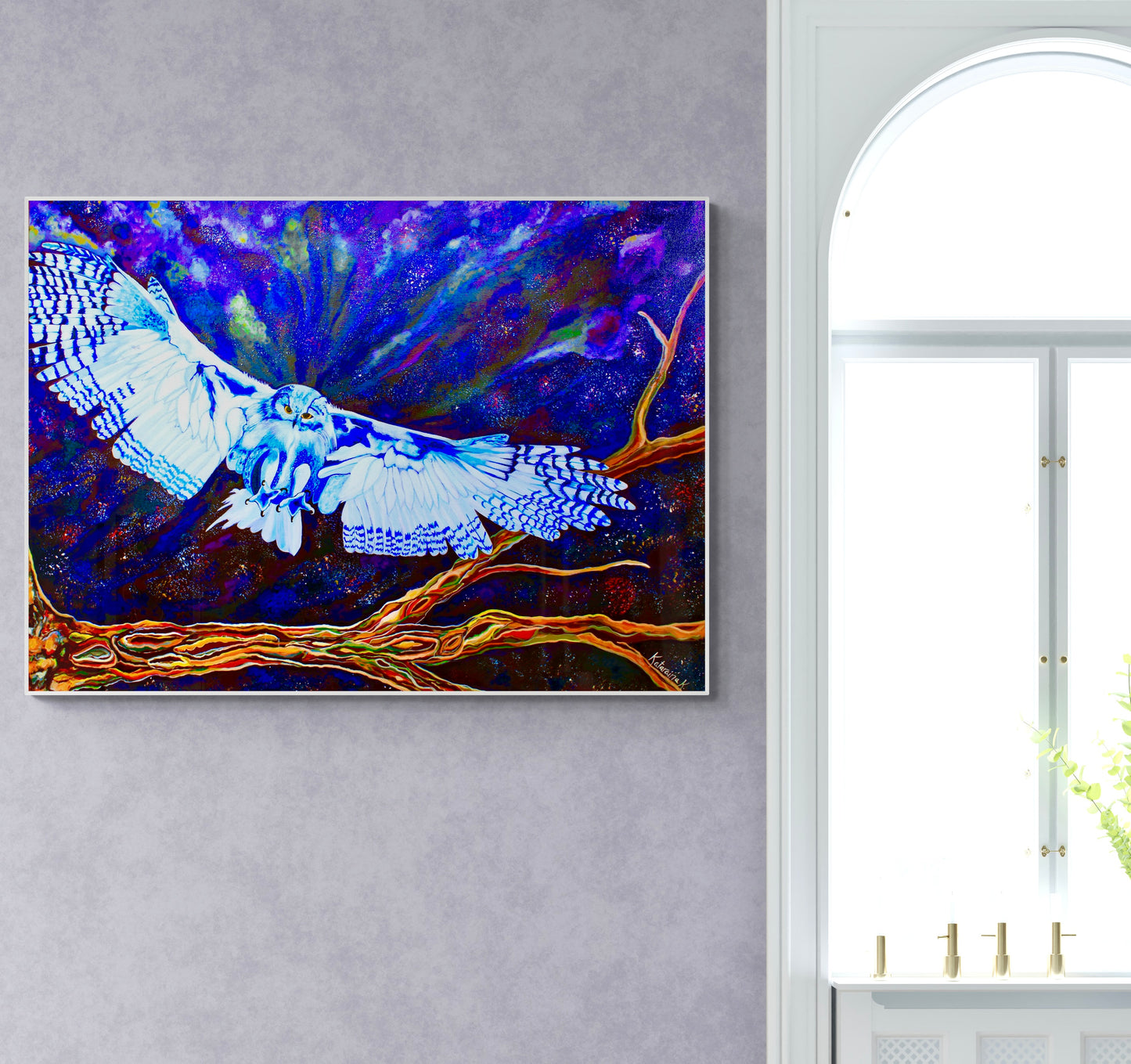 'Night-Life' canvas print