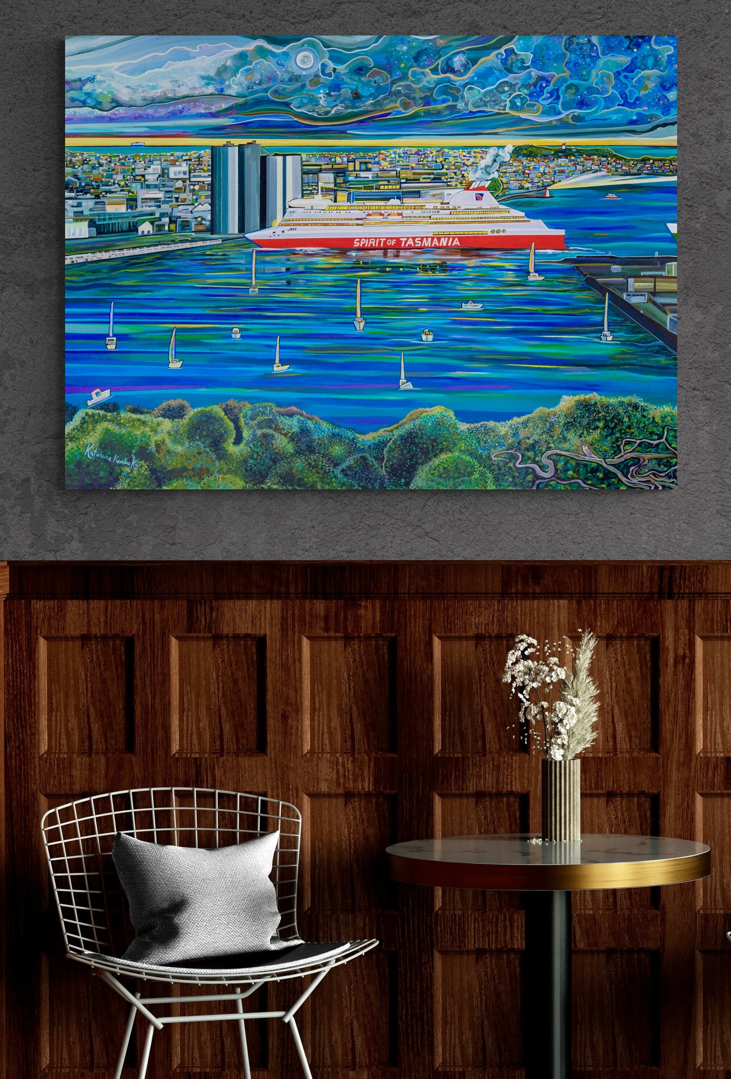 'The Spirit Of Tasmania, Devonport' acrylic print