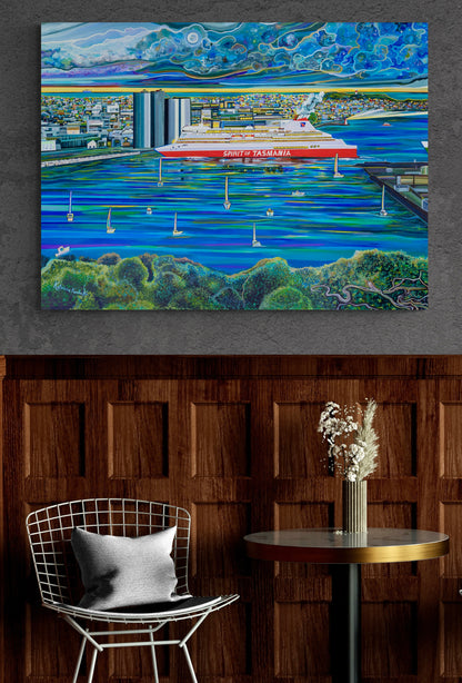 'The Spirit Of Tasmania, Devonport' acrylic print
