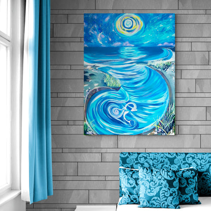 'Swim Of The Night Souls' acrylic print