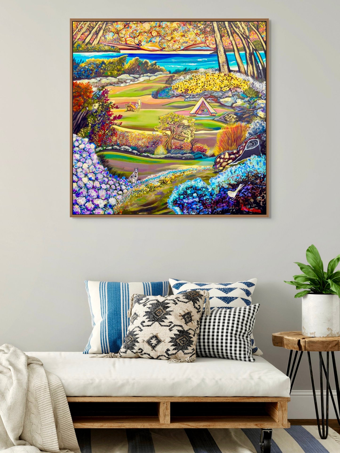 'Golden Moments' canvas print