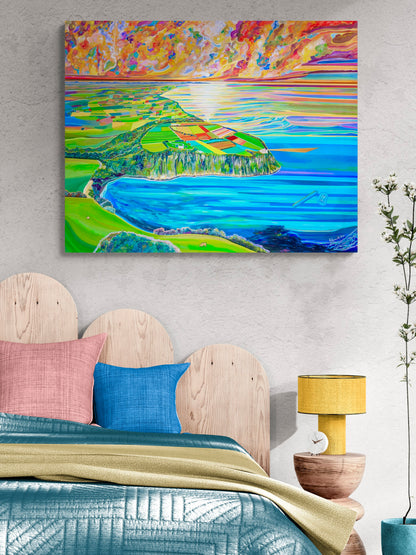 'Tulip Season Upon Table Cape' acrylic print