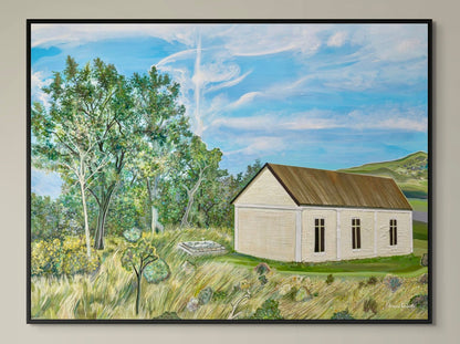 'Beyond The Grave' canvas print