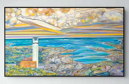 'Bluff Hill Point' acrylic print