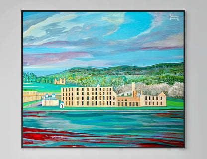 'Set In Stone' canvas print