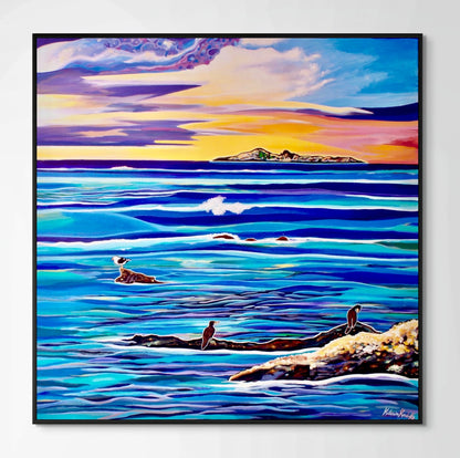 'Holm Sweet Holm' canvas print