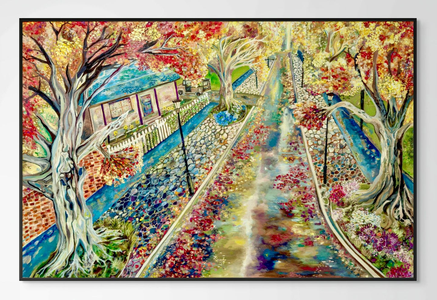 'Victoria Street, Ulverstone' canvas print