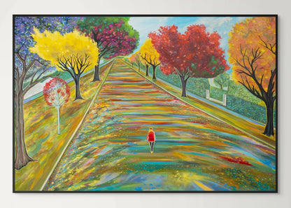'Autumn At Evandale' canvas print