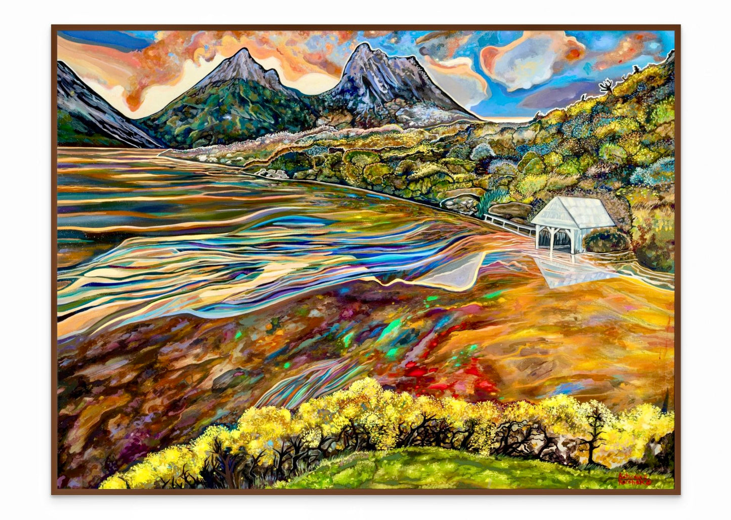 'Memories Of Cradle' canvas print