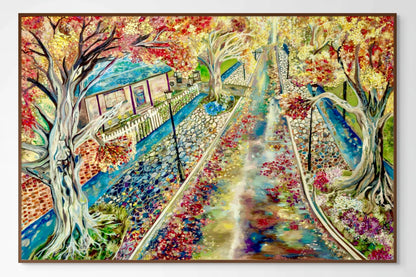 'Victoria Street, Ulverstone' canvas print