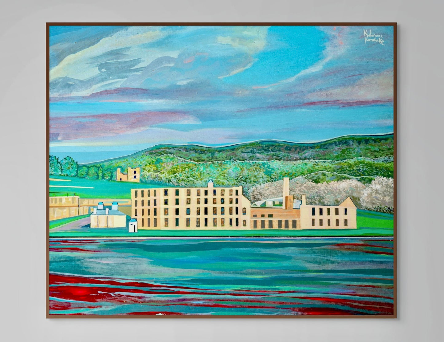 'Set In Stone' canvas print