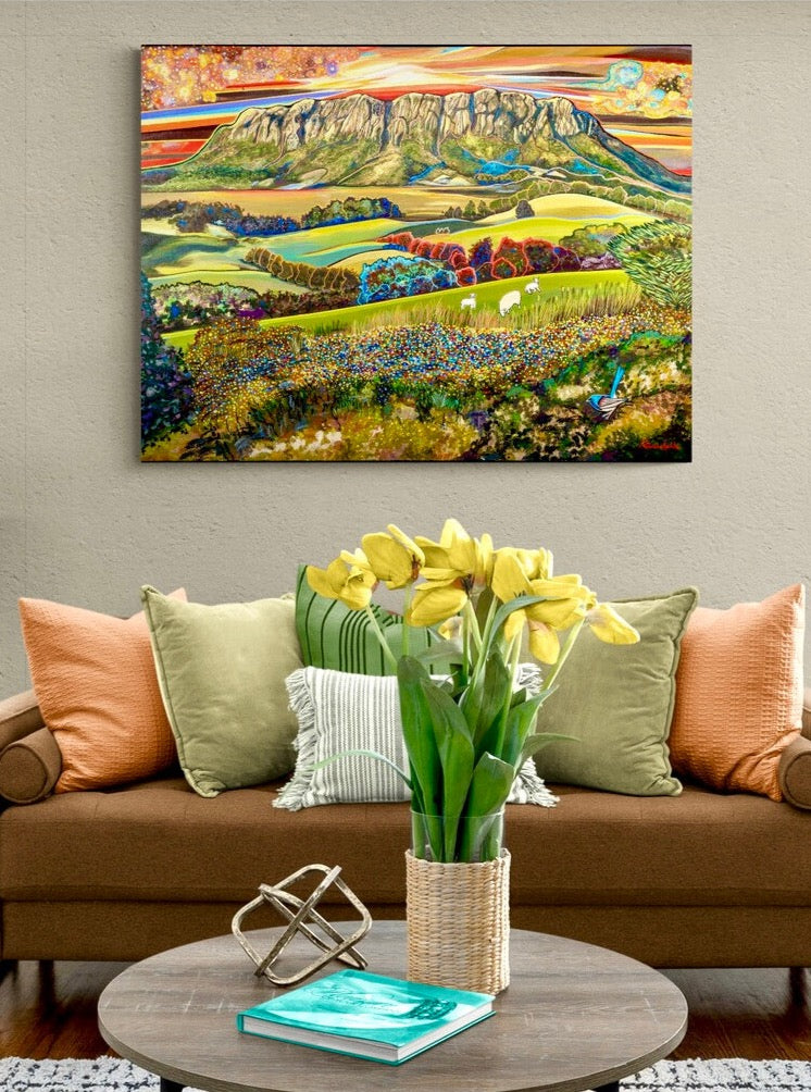 'Her Majesty, Mt Roland' acrylic print