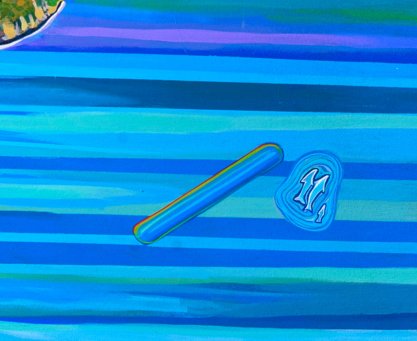 'Tulip Season Upon Table Cape' acrylic print