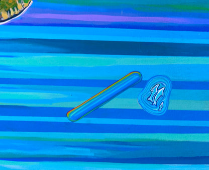 'Tulip Season Upon Table Cape' acrylic print