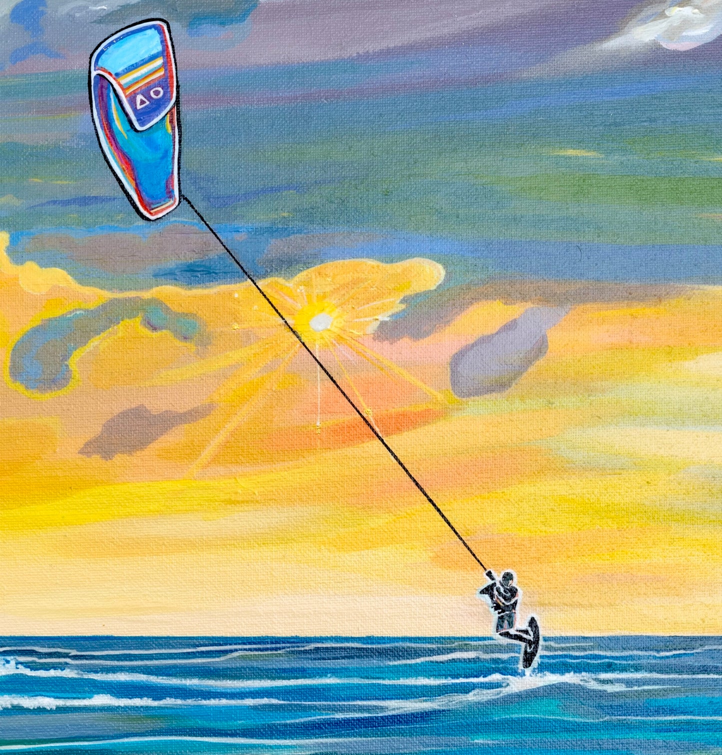 'Best Of Both Worlds' canvas print