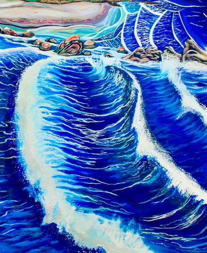 'Free and Alive' acrylic print