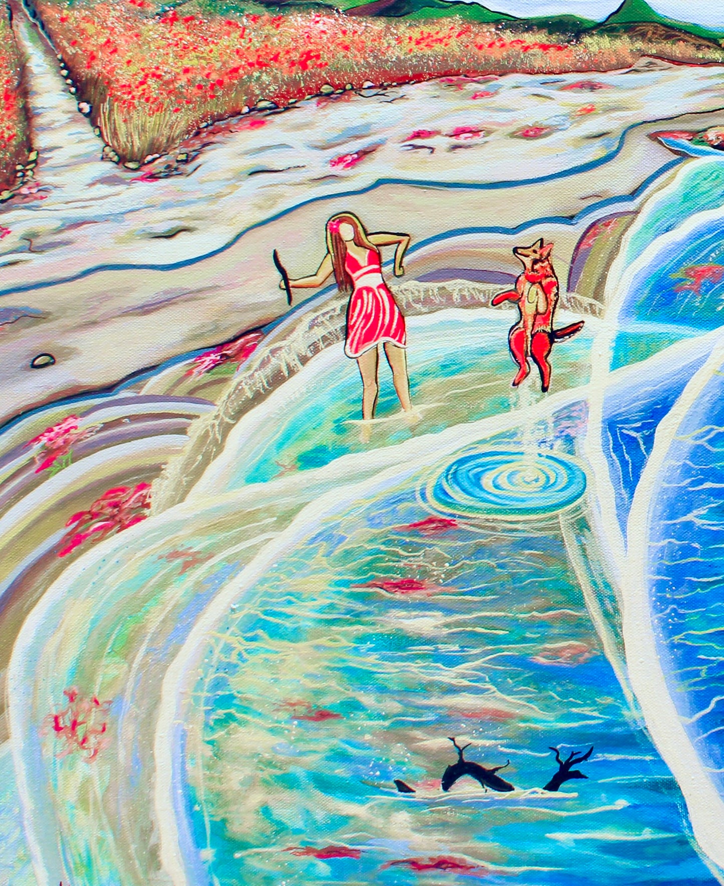 'Free and Alive' acrylic print