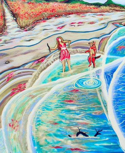 'Free and Alive' acrylic print