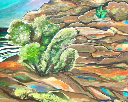 'One FOwl Swoop' acrylic print