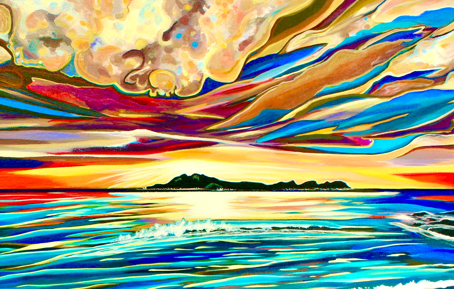 'Majestic Morning' canvas print