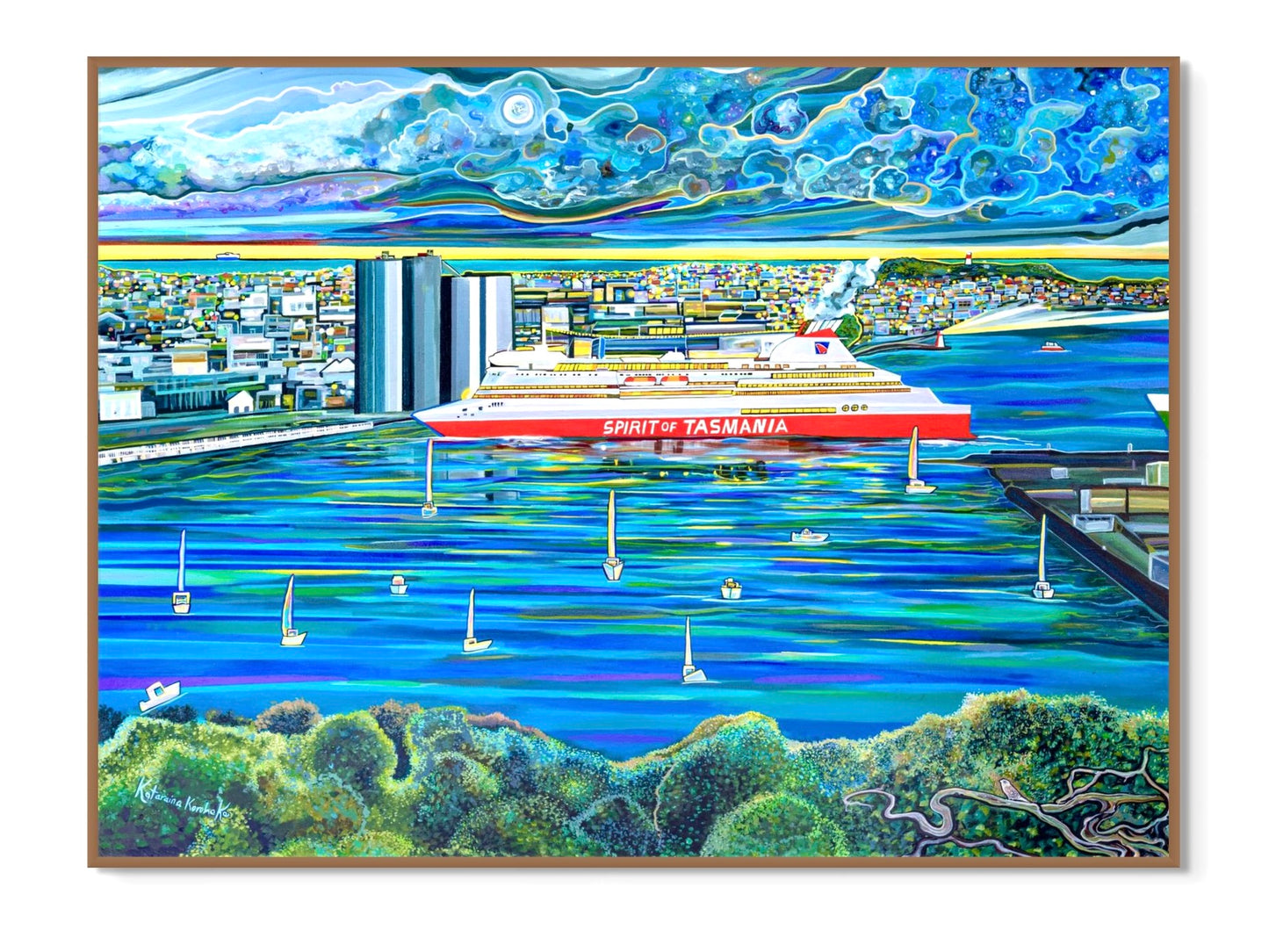 'The Spirit Of Tasmania, Devonport' Canvas Print