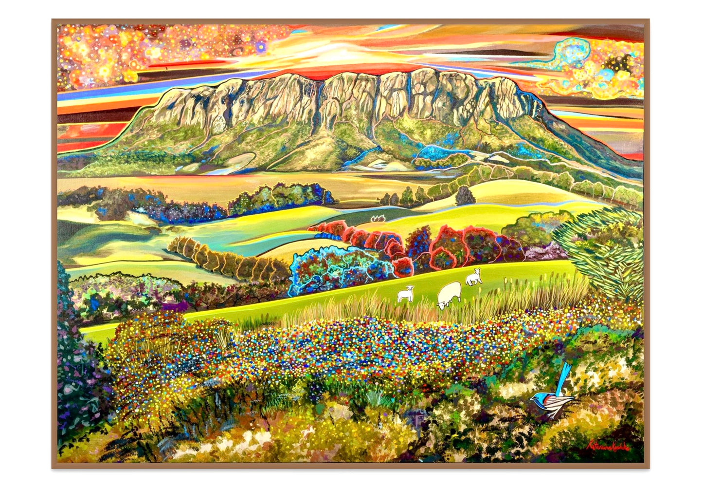 'Her Majesty, Mt Roland' canvas print