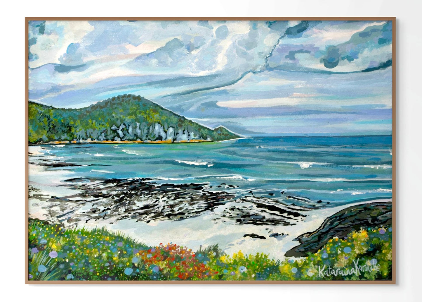 'Holiday At Sisters' canvas print