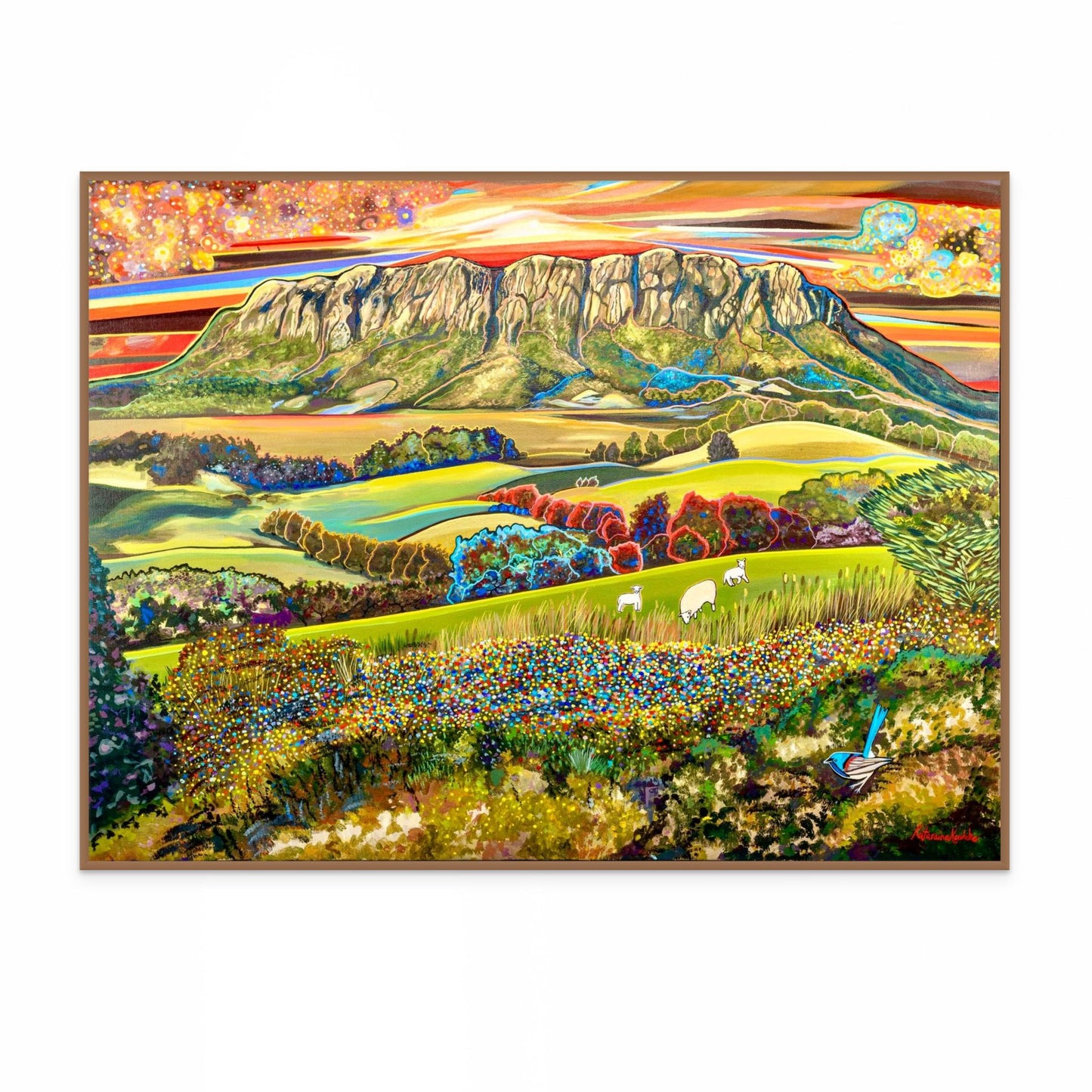 'Her Majesty, Mt Roland' canvas print