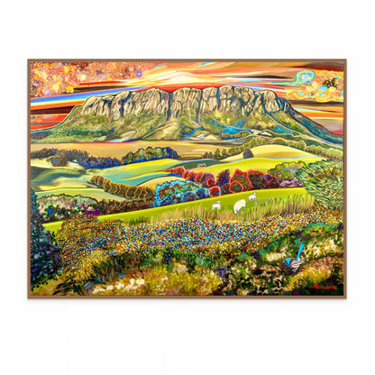 'Her Majesty, Mt Roland' canvas print