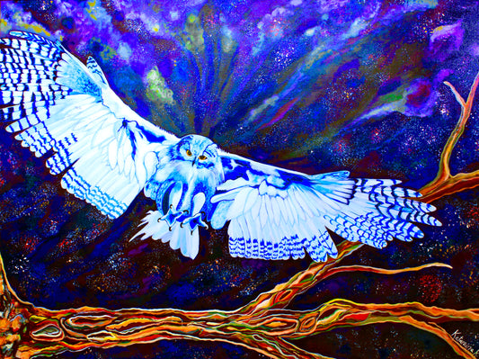 'Night-Life' acrylic print