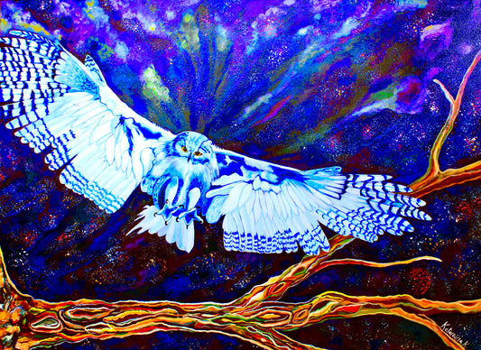 'Night-Life' canvas print