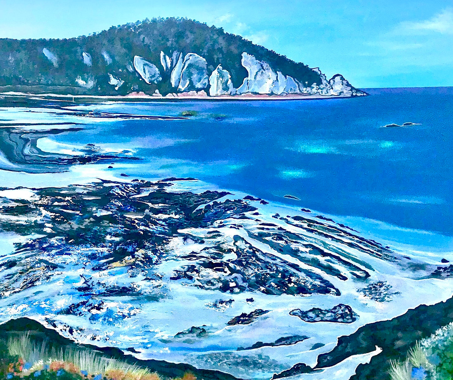 'On The Rocks' acrylic print