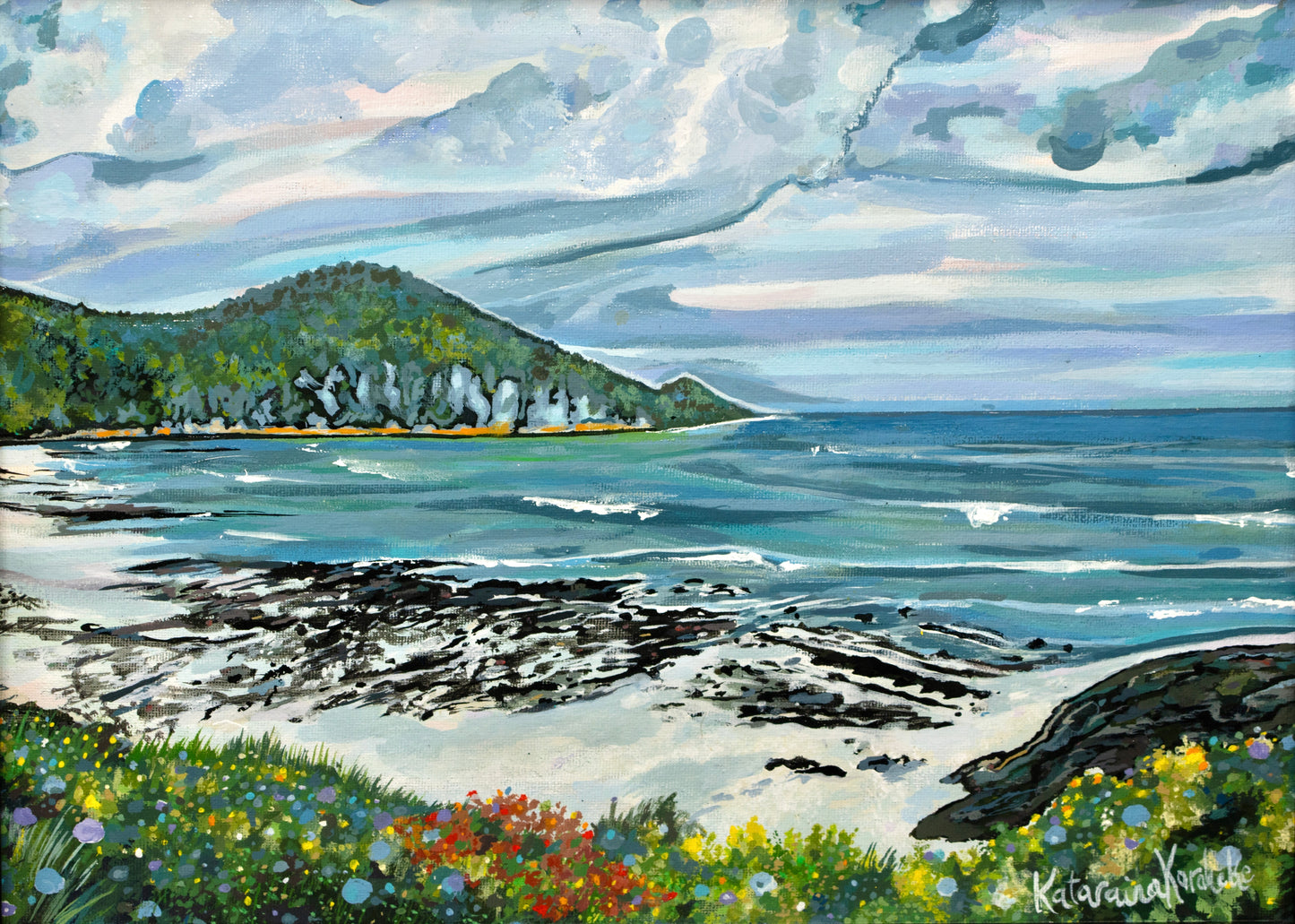 'Holiday At Sisters' canvas print