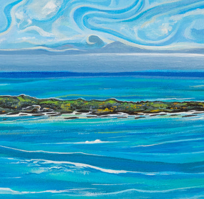 'Breakfast At Boak Harbour' canvas print