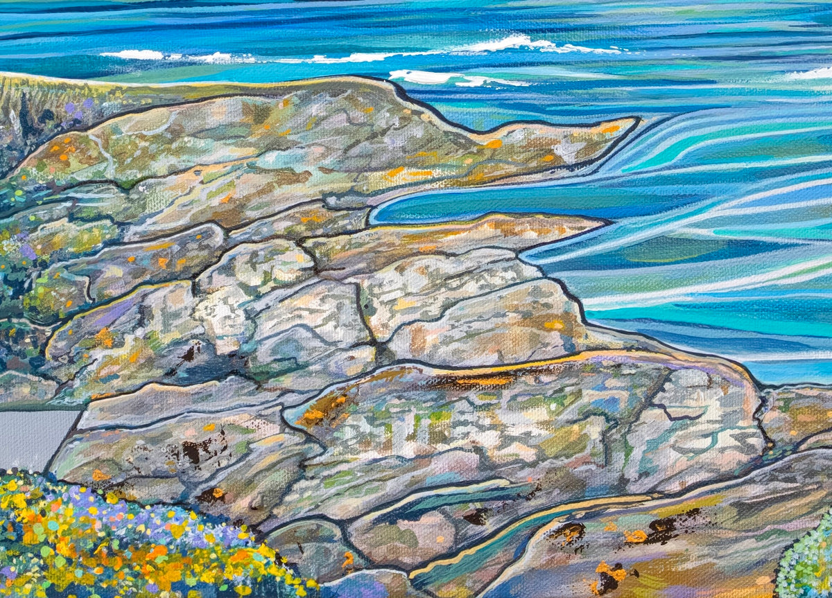 'Bluff Hill Point' acrylic print