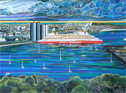 'The Spirit Of Tasmania, Devonport' Canvas Print