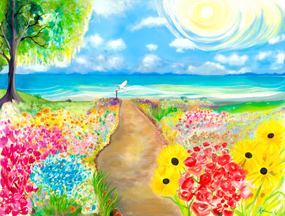 'Live And Let Live' acrylic print